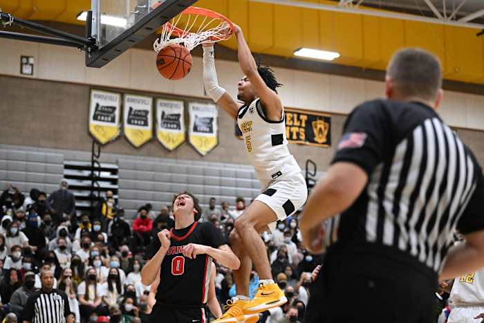 Roosevelt North Medford boys basketball Leon Neuschwander 49
